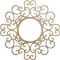 Ekena Millwork Reims Wood Fretwork Pierced Ceiling Medallion, Hickory, 40"OD x 15 1/4"ID x 3/8"T CMWP40X40X0375REHI - alternate 1